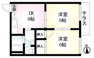 サンライズグリーンの物件間取画像